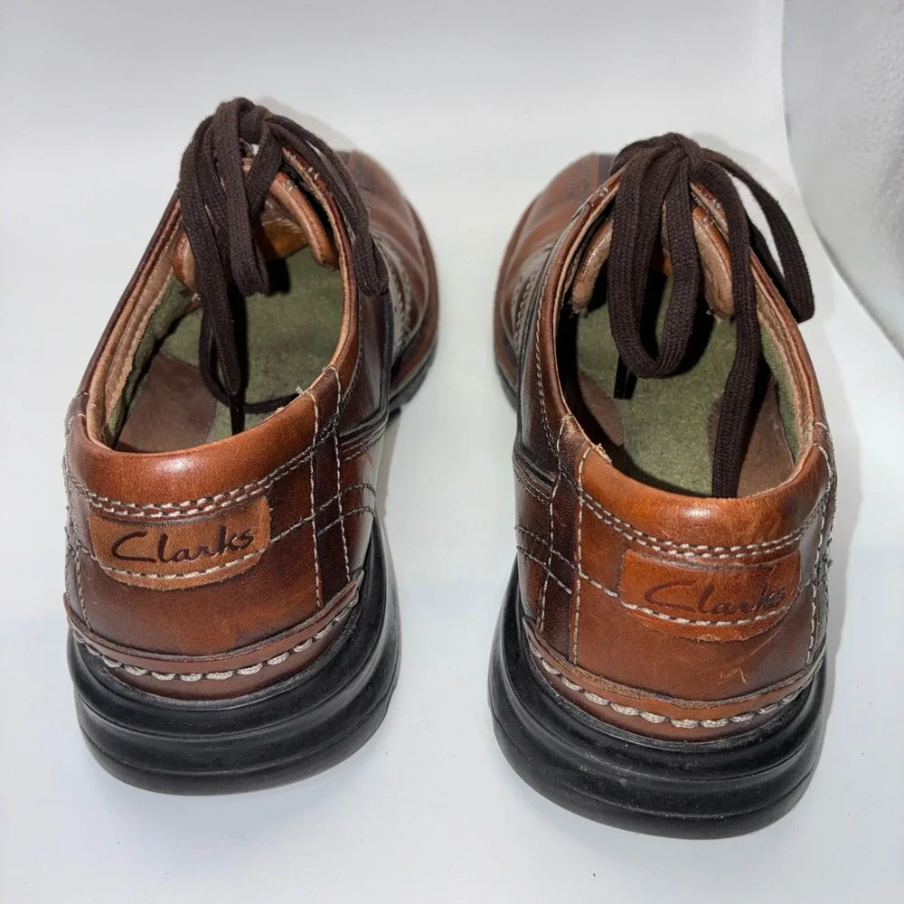 Clarks mens leather